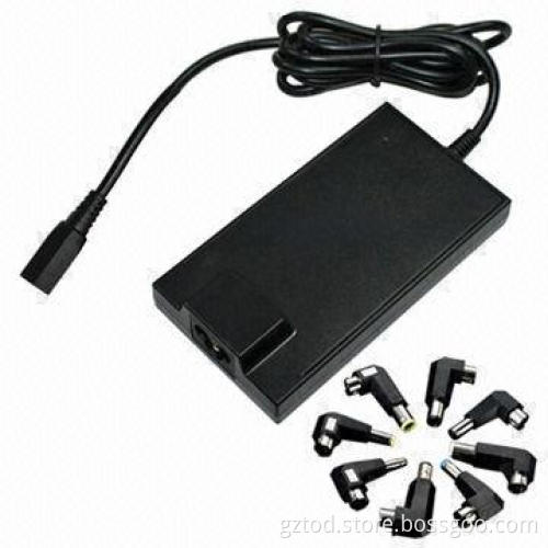 90W Universal Slim Laptop AC Adapter, Ultrathin Multifunction Notebook Power Charger, 15-24V Output